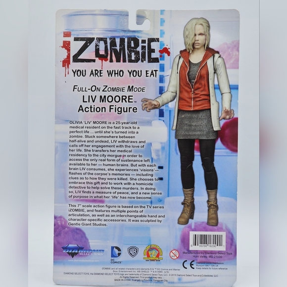 iZombie Liv Moore Full On Zombie Mode Action Figure - Picture 6 of 10